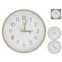 Wall Clock, 30 x 30 x 4,5 cm, DECORLIFE Wall Clock, 30 x 30 x 4,5 cm, DECORLIFE