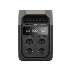 Комплект: электростанция EcoFlow Delta 3 + фотоэлектрическая панель мощностью 400 Вт.