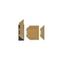 TRAPEZOIDĀS ASMEŅI DIY-KN1902BG/10B 19 mm BRADAS TRAPEZOIDĀS ASMEŅI DIY-KN1902BG/10B 19 mm BRADAS