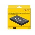 DeLOCK 42611 saugojimo diskų korpusas HDD / SSD aptvaras Juoda, Balta 2.5" DeLOCK 42611 saugojimo diskų korpusas HDD / SSD aptvaras Juoda, Balta 2.5"