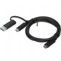 Lenovo 4X90U90618 USB-kaabel USB 3.2 Gen 1 (3.1 Gen 1) 1 m USB A/USB C USB C Must Lenovo 4X90U90618 USB-kaabel USB 3.2 Gen 1 (3.1 Gen 1) 1 m USB A/USB C USB C Must