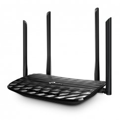 TP-Link AC1200 langaton reititin Gigabitti Ethernet Kaksitaajuus (2,4 GHz/5 GHz) musta