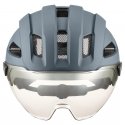 Uvex Stride Visor MIPS velocepeļķa ķivere, 56 - 59 cm, matēts antracīts Uvex Stride Visor MIPS velocepeļķa ķivere, 56 - 59 cm, matēts antracīts