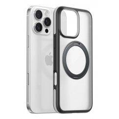 Torras Ostand R Fusion mobile phone case 15.5 cm (6.1") Cover Grey, Transparent