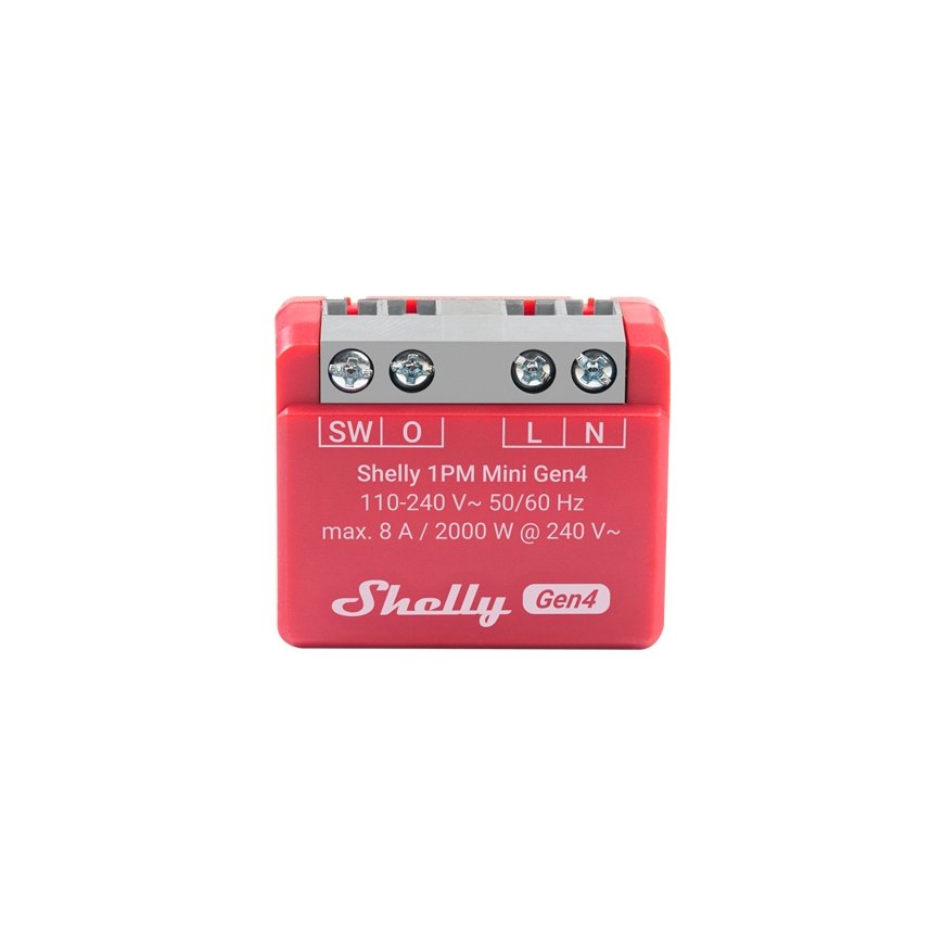 Shelly 1PM Mini Gen4 Viedais slēdzis