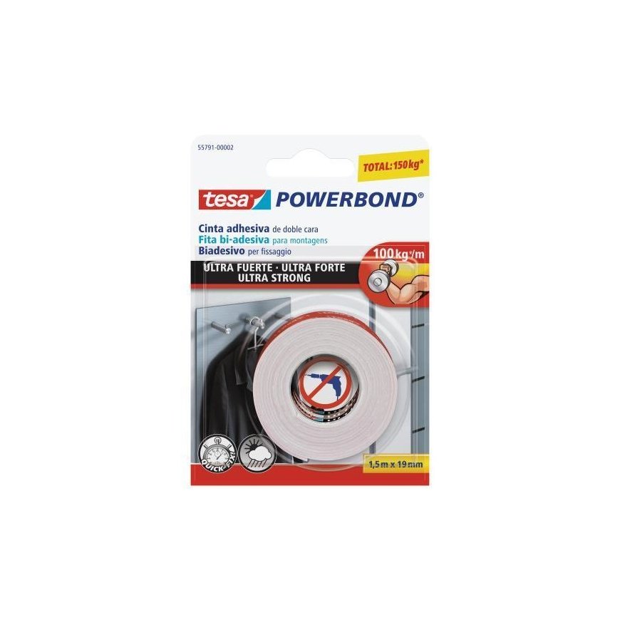 TESA Powerbond Ultra Strong 1,5 m