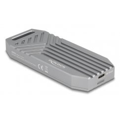 DeLOCK 42033 saugojimo diskų korpusas SSD korpusas Pilka M.2