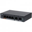 Dahua Technology DH-CS4006-4ET-60 tīkla pārslēgs Vadīts L2 Gigabit Ethernet (10/100/1000) Power over Dahua Technology DH-CS4006-4ET-60 tīkla pārslēgs Vadīts L2 Gigabit Ethernet (10/100/1000) Power over