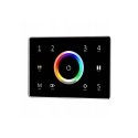 Пульт дистанционного управления для контроллера RGB+CCT, 4 зоны, панель, 230 В, черный, серия SD Пульт дистанционного управления для контроллера RGB+CCT, 4 зоны, панель, 230 В, черный, серия SD