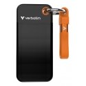 Verbatim Pocket SSD 1 TB USB Veids-C 3.2 Gen 2 (3.1 Gen 2) Melns, Oranžs Verbatim Pocket SSD 1 TB USB Veids-C 3.2 Gen 2 (3.1 Gen 2) Melns, Oranžs