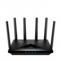 Cudy WR6500 bezvadu rūteris Tīkls Gigabit Ethernet Divkāršā frekvenču josla (2.4 GHz / 5 GHz) Melns