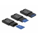 DeLOCK 91603 karšu lasītājs USB 2.0 Melns