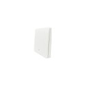 SmartWise wall switch front panel, white, 1-button SmartWise wall switch front panel, white, 1-button