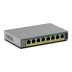 NETGEAR GS108EP Vadīts L2/L3 Gigabit Ethernet (10/100/1000) Pelēks