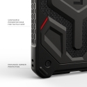 Urban Armor Gear Monarch Pro Kevlar matkapuhelimen suojakotelo 17,5 cm (6.9") Suojus musta