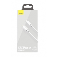 Baseus TZCATLZJ-02 valguskaabel 1,5 m Valge