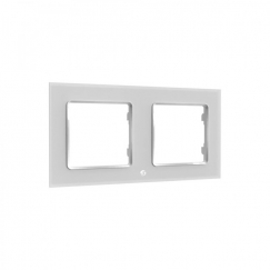 Shelly Wall Frame 2 10 x 80 mm Suorakulmio Valkoinen Muovi