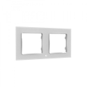 Shelly Wall Frame 2 10 x 80 mm Rectangle White Plastic Shelly Wall Frame 2 10 x 80 mm Rectangle White Plastic