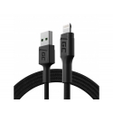 Green Cell KABGC21 lightning cable 1.2 m Black