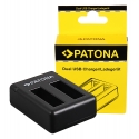PATONA 1912 akulaadija Digikaamera aku USB PATONA 1912 akulaadija Digikaamera aku USB