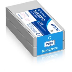 Epson SJIC22P(C) tindikassett 1 tk Originaal Tsüaan