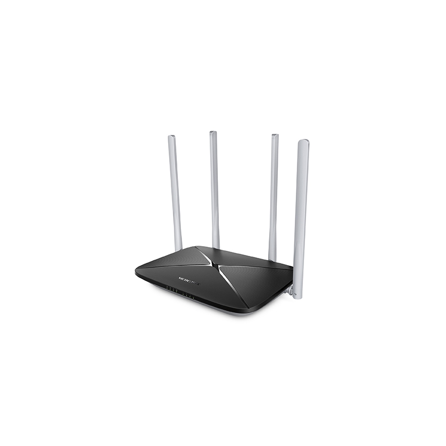 Mercusys AC12 bezvadu rūteris Ātrais Ethernet