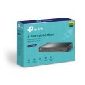TP-Link TL-SF1008LP сетевой коммутатор Неуправляемый Fast Ethernet (10/100) Питание по Ethernet (PoE TP-Link TL-SF1008LP сетевой коммутатор Неуправляемый Fast Ethernet (10/100) Питание по Ethernet (PoE