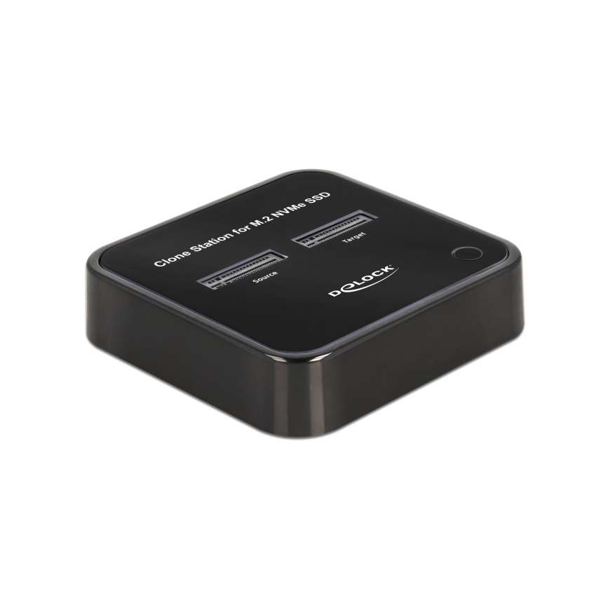 DeLOCK 64177 saugojimo diskų prijungimo stotis USB 3.2 Gen 2 (3.1 Gen 2) Type-C Juoda