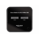 DeLOCK 64177 HDD/SSD dokstacija USB 3.2 Gen 2 (3.1 Gen 2) Type-C Melns DeLOCK 64177 HDD/SSD dokstacija USB 3.2 Gen 2 (3.1 Gen 2) Type-C Melns
