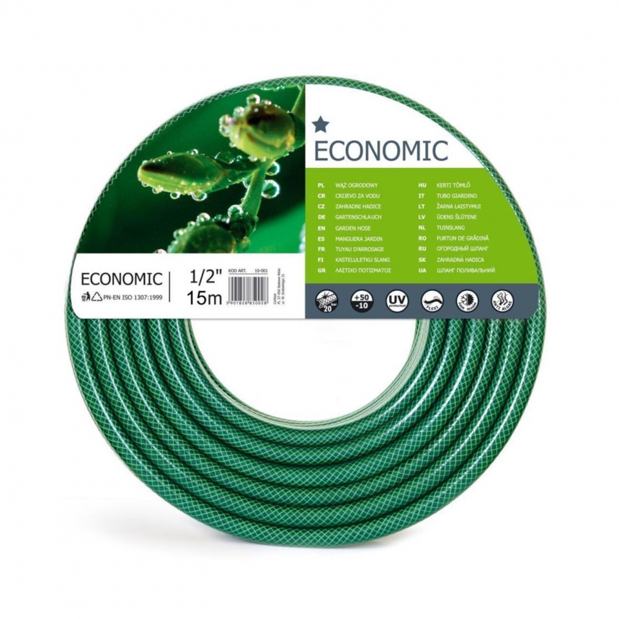 Cellfast Sodo žarna Economic 15m 1 / 2 "(10- 004) – 2