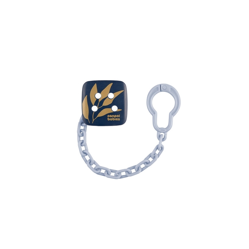 CANPOL BABIES Pacifier Holder GOLD, 2/440_blu