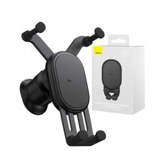 Baseus Magnetic Car Holder with Qi2.2 Fan Charger for Air Vent - Black