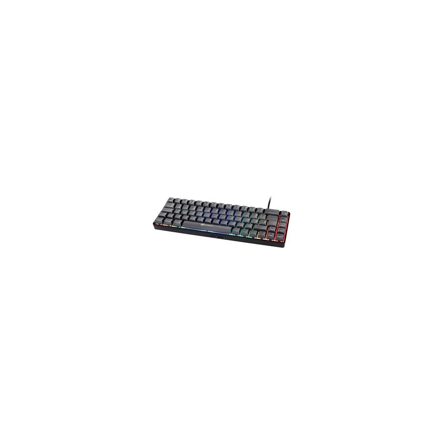 GAMIAC TKL69G SF Gaming Keyboard, Kailh Blue - black/gray – 2
