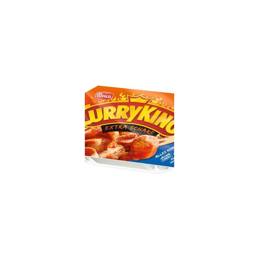 Väga terav kiiresti valmiv seaõli suupiste MEICA CurryKing, koos karri kastmega, 220 g