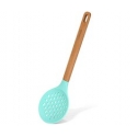 Fissman Silicone Skimmer 33.5 cm with Wooden Handle Essential