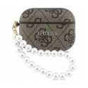 Guess 4G Classic Logo Charm MagSafe case for Samsung Galaxy S26, pink