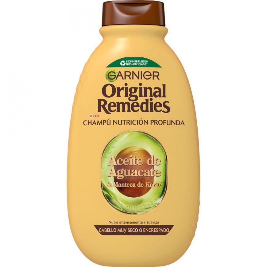 Garnier ORIGINAL REMEDIES Avocado Oil and Shea Butter Shampoo 400 ml – 2