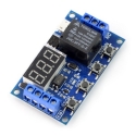 OEM Relay Module 1 Channel with Delay - 10A/250VAC Contacts - 5V Coil OEM Relay Module 1 Channel with Delay - 10A/250VAC Contacts - 5V Coil