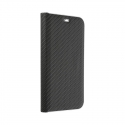OEM LUNA Book Carbon Case for Samsung Galaxy A21s in black color OEM LUNA Book Carbon Case for Samsung Galaxy A21s in black color