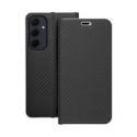 OEM LUNA Book Carbon Case for Samsung Galaxy A21s in black color OEM LUNA Book Carbon Case for Samsung Galaxy A21s in black color