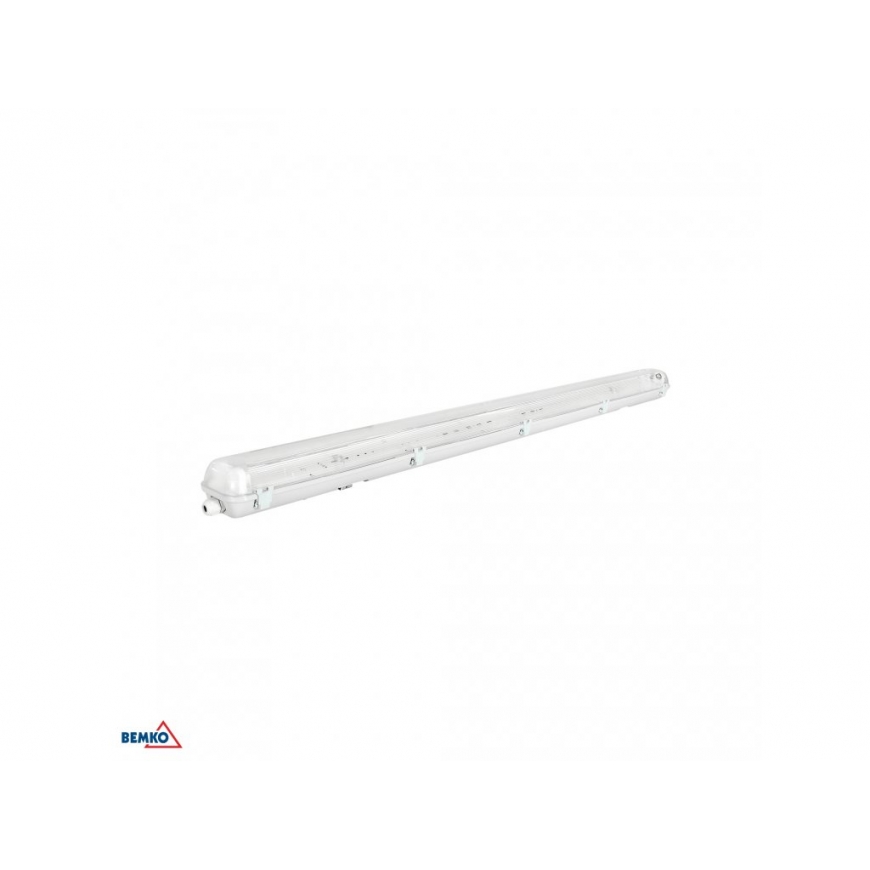Lubinis šviestuvas Bemko Linijinis šviestuvas EMPTY OHT, 2xT8, 120cm, IP65 – 2