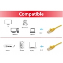 Equip 605567 сетевой кабель Желтый 0,5 m Cat6 S/FTP (S-STP)