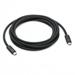 Apple MW5H3ZM/A Thunderbolt-kaapeli 3 m 40 Gbit/s musta