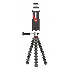 Joby GripTight Action Kit kolmjalg Tegevuskaamera 3 jalg(ad) Must, Punane
