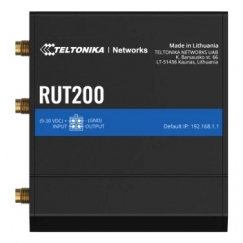 Teltonika RUT200 wireless router Fast Ethernet 4G Black