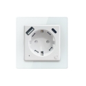Viedā iekštelpu ligzda Nexa bez tapas, Immax NEO, F tips, 1xUSB, 1xUSB C, PD 20W, WiFi