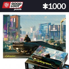 Good Loot Cyberpunk 2077: Mercenary on the Rise Puzle 1000 pcs Video spēle