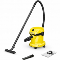 Kärcher WD 2 PLUS 15 L Būgninis siurblys Sausas ir drėgnas 1000 W Dulkių maišas