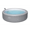 Bestway Lay-Z-Spa 6001J Poreallas ja spa 1,44 L 8 henkilö(t) Pyöreä Harmaa, Valkoinen
