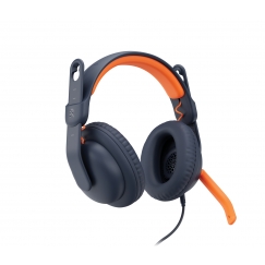 Logitech 981-001389 austiņas un brīvroku komplekts Vadu Izglītība Zils, Oranžs